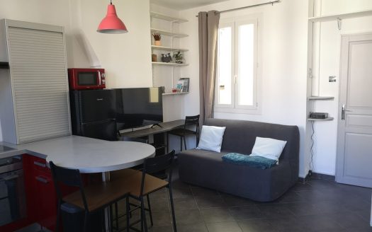 Studio 23m² avec terrasse 8m² place du marché des capucins