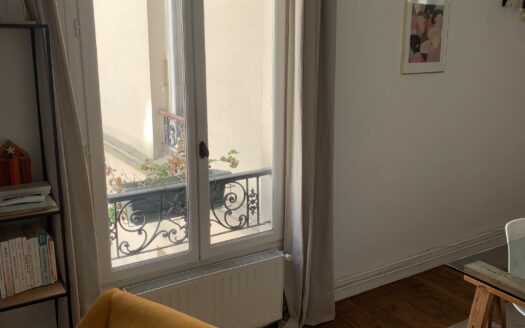 Appartement 2 pièces de 50m2 aux Batignolles (3P possible)