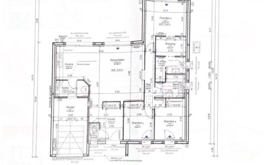 Maison neuve 100m2 4 pièces de particulier à particulier