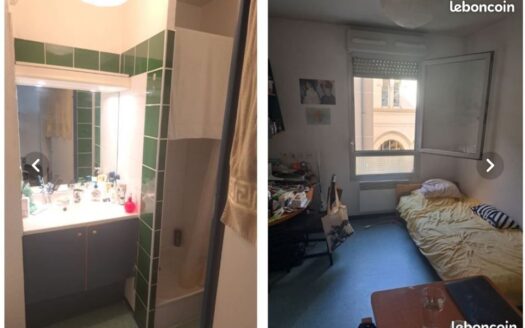 Studio dans résidence de service étudiant Lyon 2 LMNP