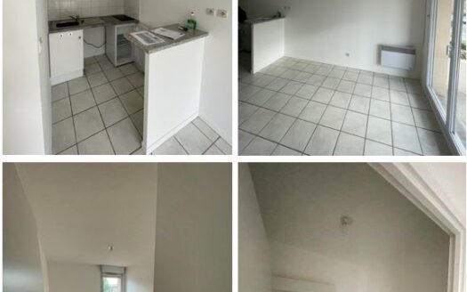 Appartement T2 récent – 1 chambre séparée – 33 m² – Sans vis-à-vis – Dans résidence calme et sécurisée