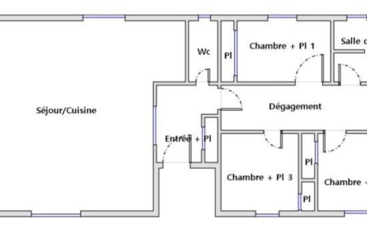 Maison de 130 m² sur terrain de 390 m²