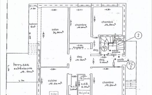 Lgt T5 130m2 dans maison Metz-Grigy 336, Ave de Strasbourg