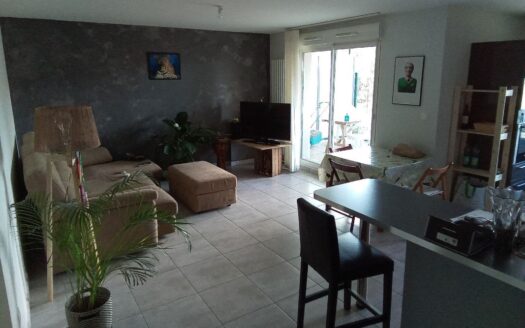 Appartement T3 rez de jardin