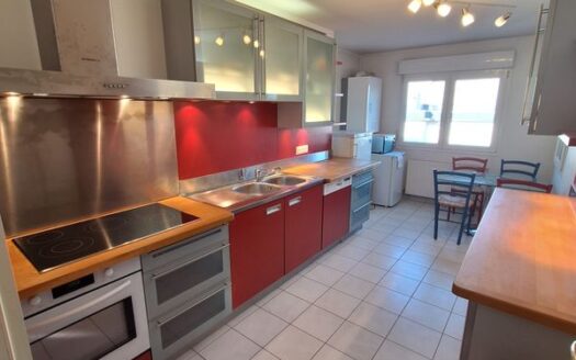 MULHOUSE – Nouveau Bassin – F5 de 128m² + 2 balcons + 2 places de parking