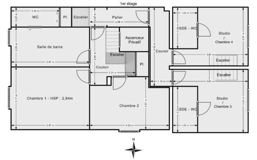 Lyon 3ème Montchat – maison de ville/ Duplex 130 m2+ Terrasse 24m2 + Garage aménagé 75m2