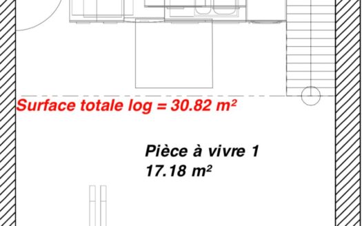 Bel appartement avec mezzanine