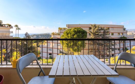 Appartement vue sur mer 4 pièces Nice Mont Boron 91m2