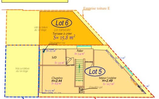 Appartement T2 33m2. Renta 8%. ARMENTIERES CENTRE-GARE. Possibilité TERRASSE