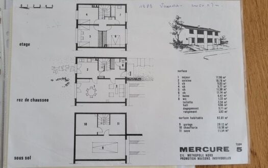 Idéal Famille : Maison 4 pièces 92 m2 quartier calme