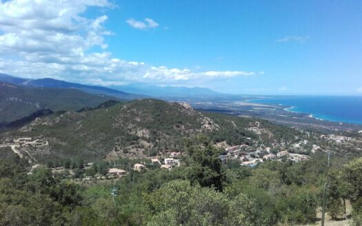 Maison vue panoramique à Sari-Solenzara