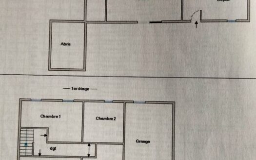 Ancienne ferme en pierre 121m²