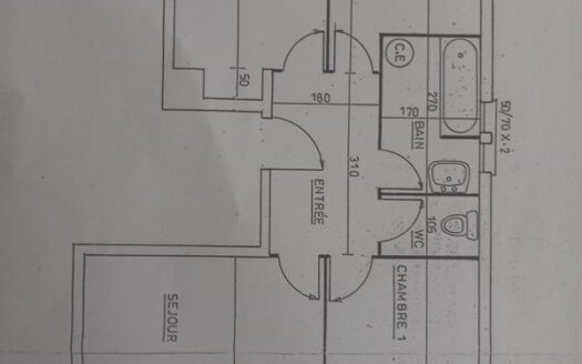 Appartement rez-de-chaussée ideal personne à mobilité réduite