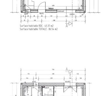 Maison 85m² en fin de construction