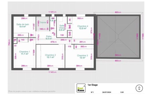 VENTABREN, Maison 7 pièces de 154 M2 avec Terrain de 1 915 M2