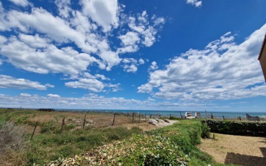 Villa T3 en 1ère ligne au bord de mer avec vue mer exceptionnelle