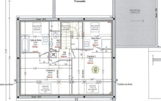 Maison 2020 3 chambres 105 hab./125 m² Garage 22 m² Terrain 635 m²