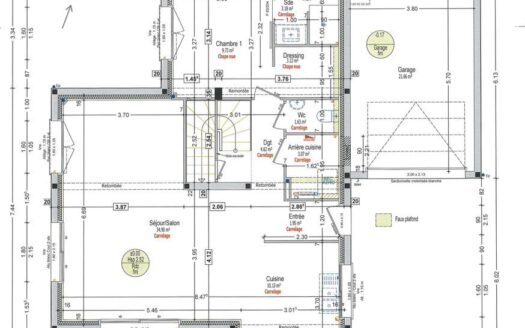 Maison 2020 3 chambres 105 hab./125 m² Garage 22 m² Terrain 635 m²