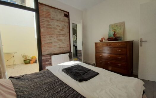 Appartement T4 RDC avec courette