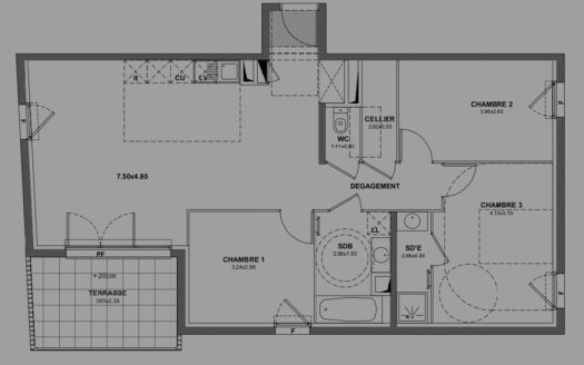 Appartement T4 Castelnau le Lez Centre