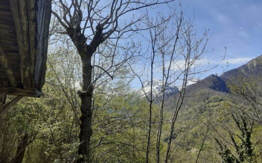 3 belles granges à flanc de montagne, commune de Sentein