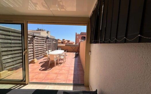 Studio/appartement cap D’Agde – centre port – grande terrasse