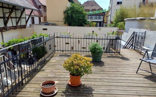 Appartement Maison Duplex Barr Centre avec grande terrasse