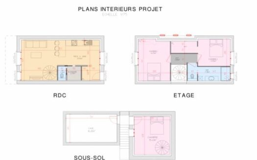 Maison 3 chambres – 96m2