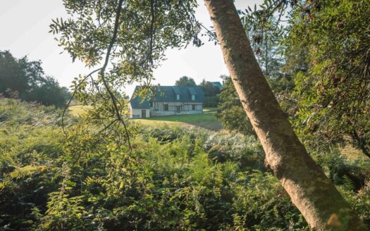 Pressoir normand rénové, charme de l’ancien avec éléments de modernité. Calme absolu