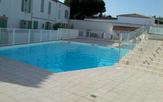 Appartement 45 m² de plain-pied avec piscine à Saint Martin de Ré