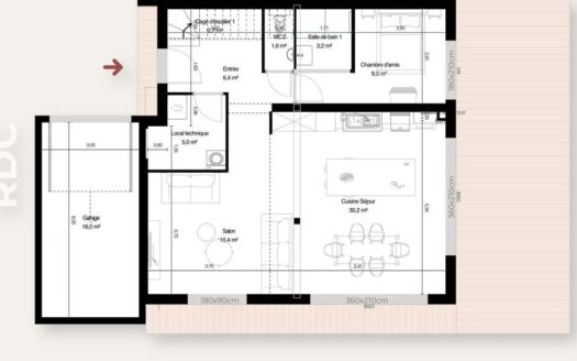 4 Maisons individuelles neuves de 147m2 sur des terrains d’environs 700m2