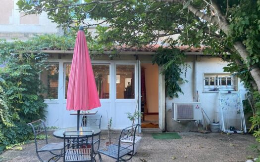 Très Bel appartement en pierre, grande cave+charmant jardin