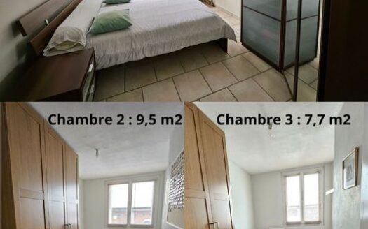 Appartement T3 avec garage et cave – Proche des Carmes