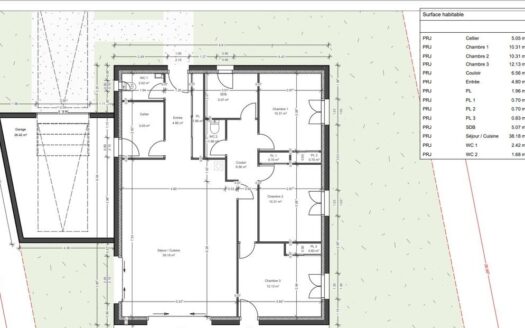 Terrain 660m² Ancelle